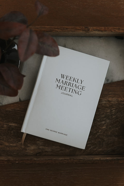 Pre-order: Weekly Marriage Meeting Journal™ (One Year Guide)