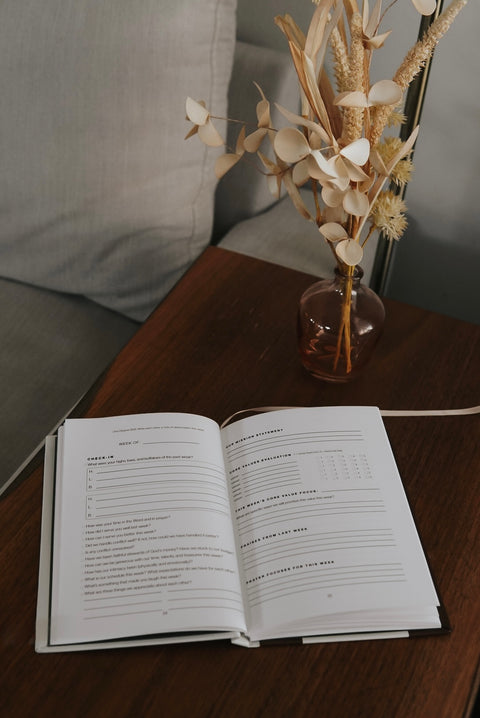 Weekly Marriage Meeting Journal by One Degree