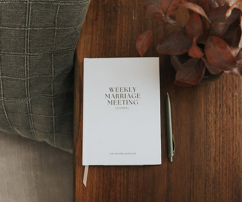 Weekly Marriage Meeting Journal by One Degree