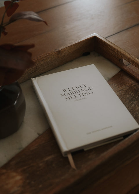 Pre-order: Weekly Marriage Meeting Journal™ (One Year Guide)