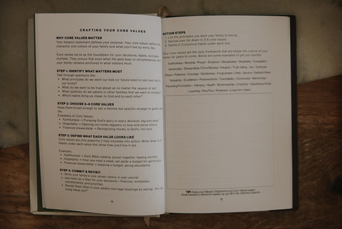 Weekly Marriage Meeting Journal by One Degree